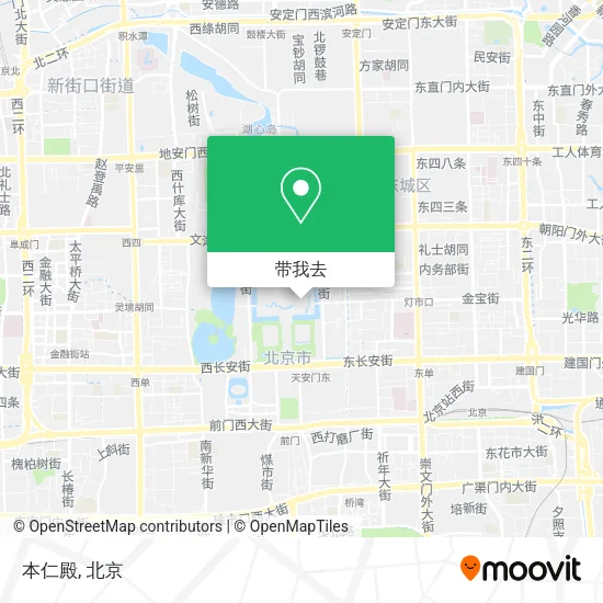本仁殿地图
