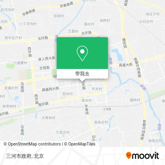 三河市政府地图