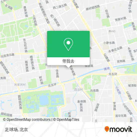 足球场地图