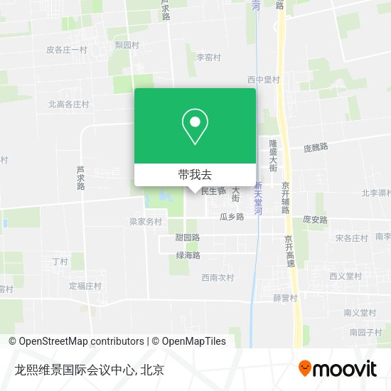 龙熙维景国际会议中心地图