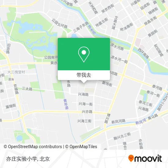 亦庄实验小学地图
