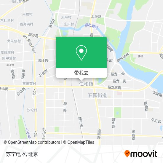苏宁电器地图