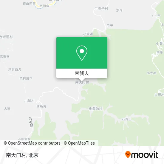 南天门村地图