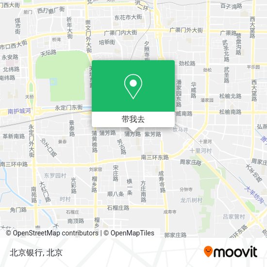 北京银行地图