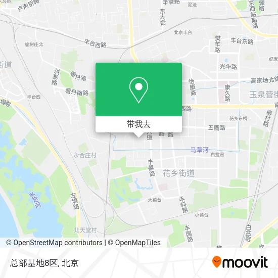 总部基地8区地图