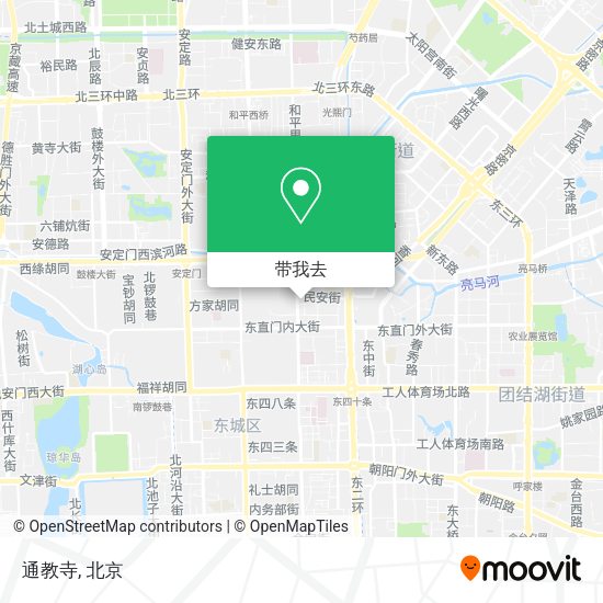 通教寺地图