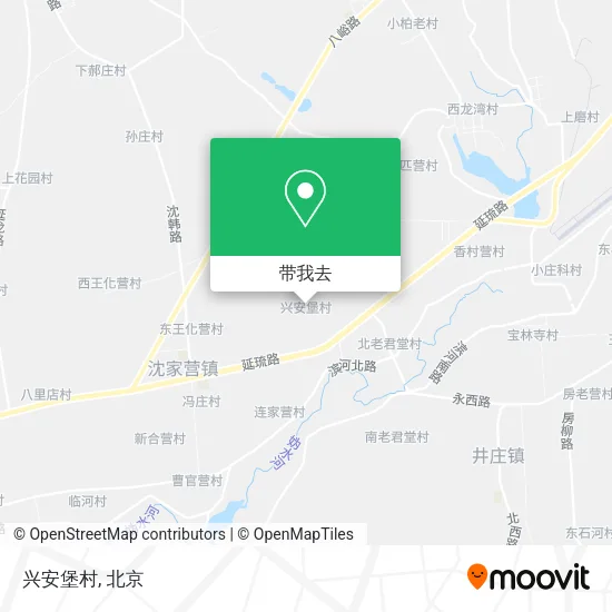 兴安堡村地图