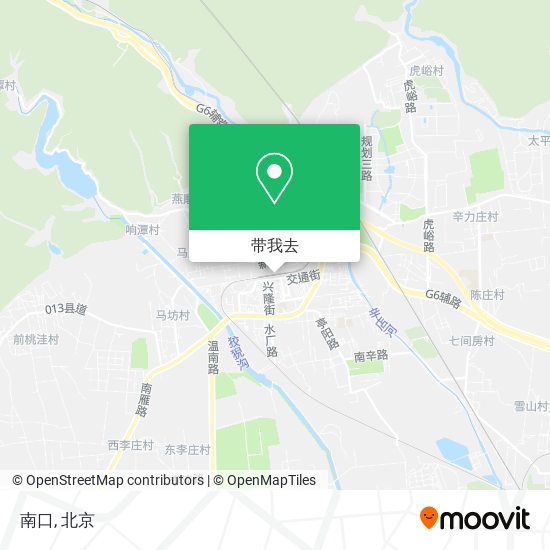 南口地图