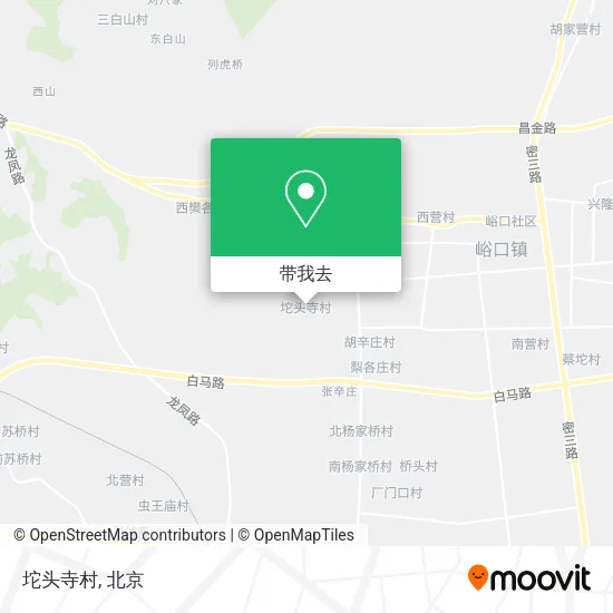 坨头寺村地图