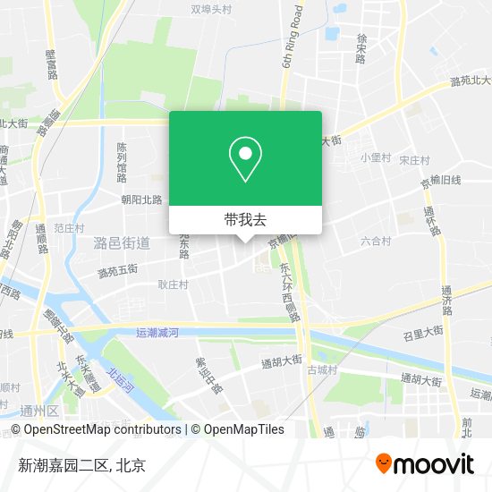 新潮嘉园二区地图