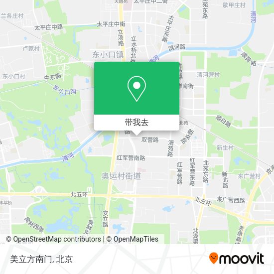 美立方南门地图