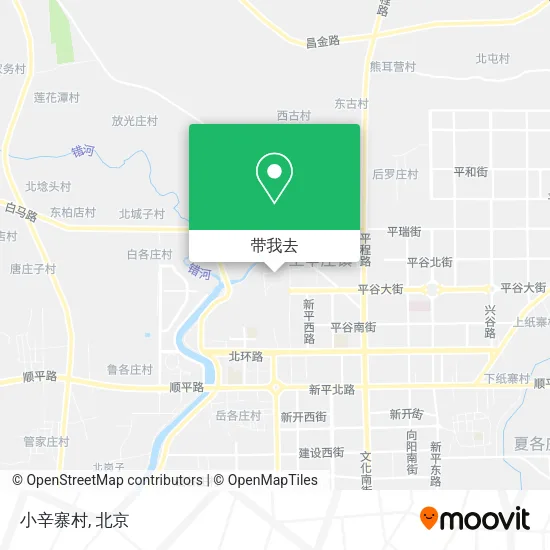 小辛寨村地图