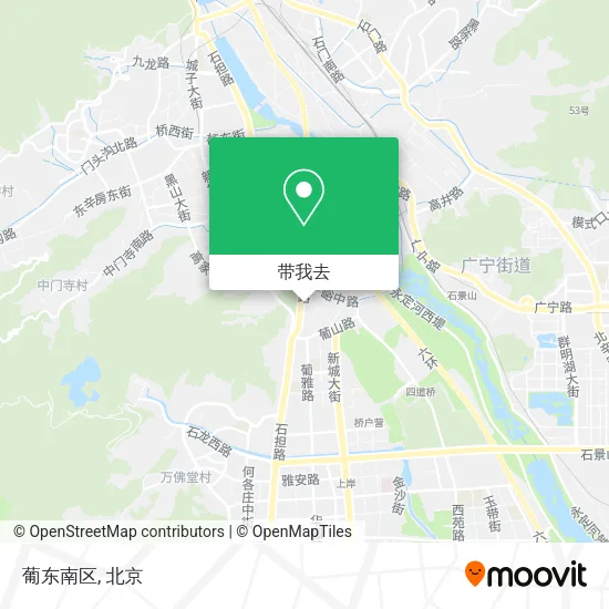 葡东南区地图