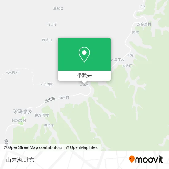 山东沟地图
