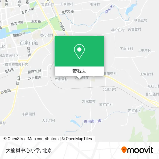 大榆树中心小学地图