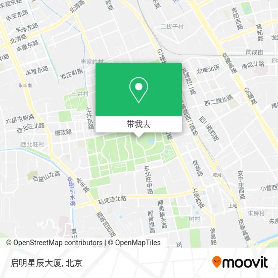 启明星辰大厦地图