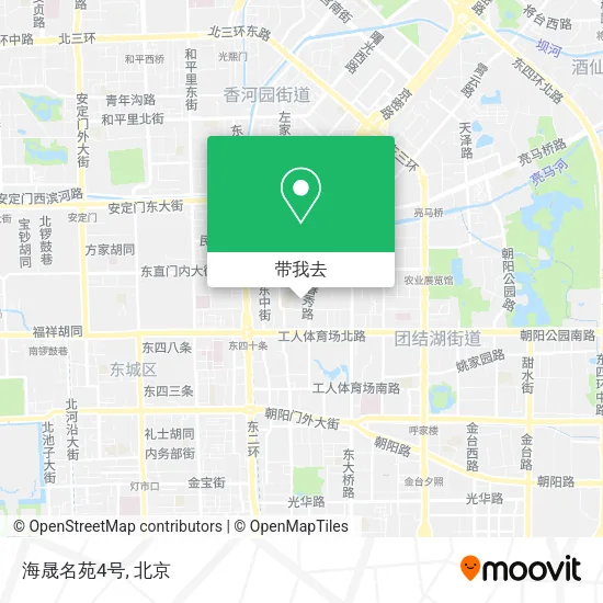 海晟名苑4号地图