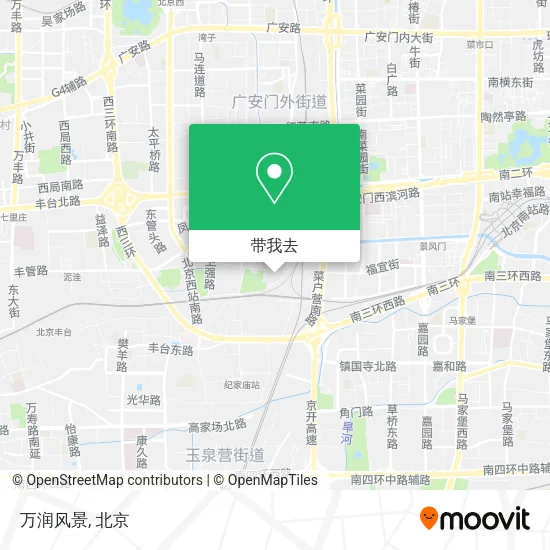万润风景地图