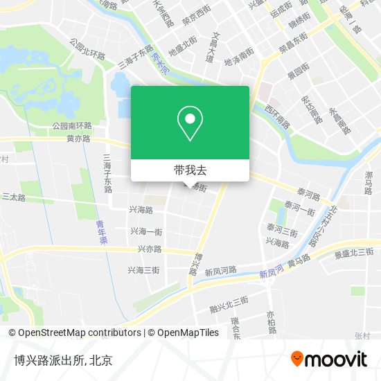 博兴路派出所地图