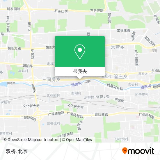 双桥地图