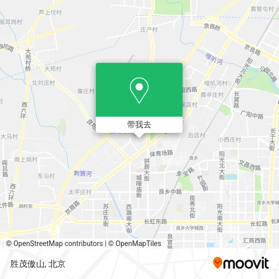 胜茂傲山地图