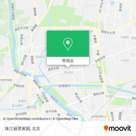 珠江丽景家园地图