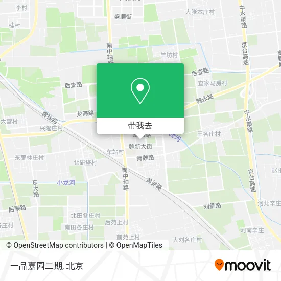 一品嘉园二期地图