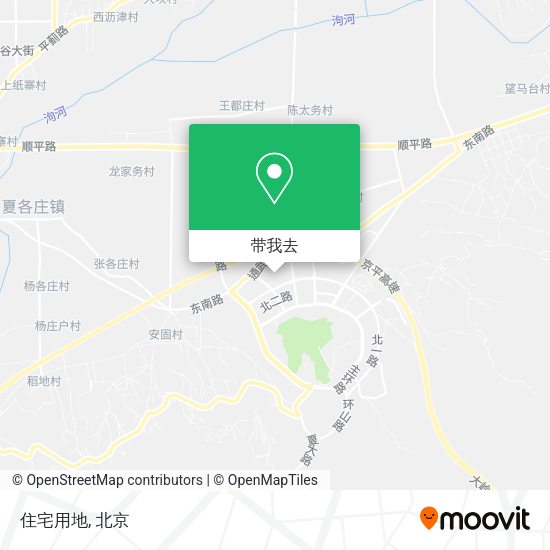 住宅用地地图