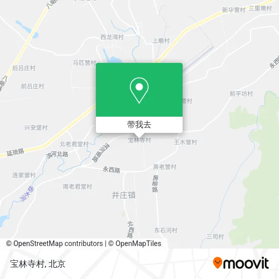 宝林寺村地图