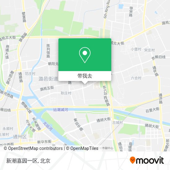 新潮嘉园一区地图