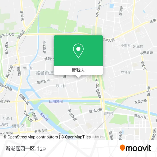 新潮嘉园一区地图