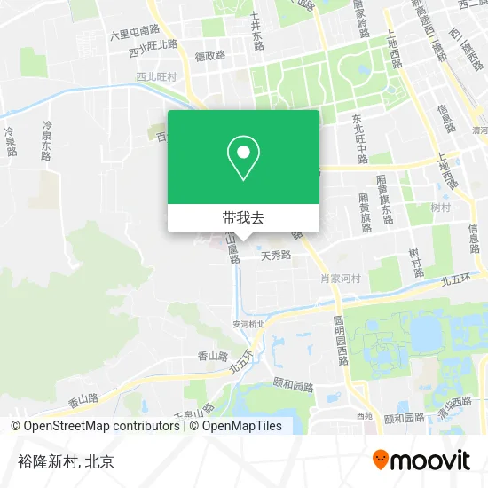 裕隆新村地图