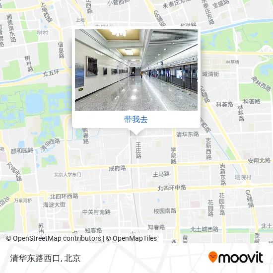 清华东路西口地图