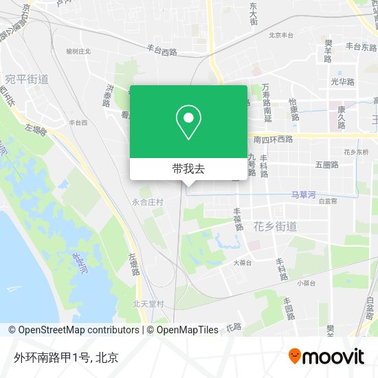 外环南路甲1号地图