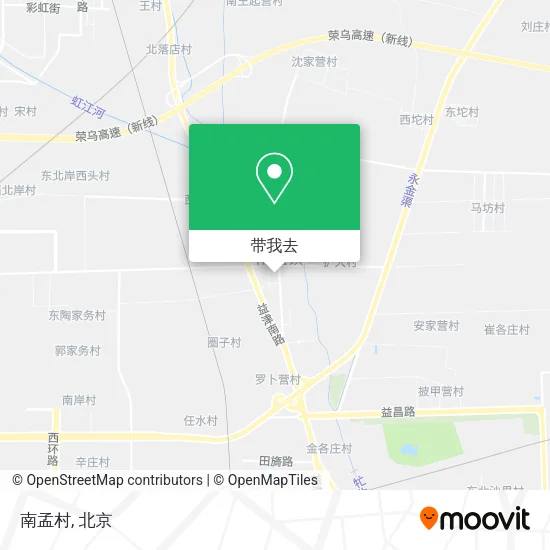 南孟村地图
