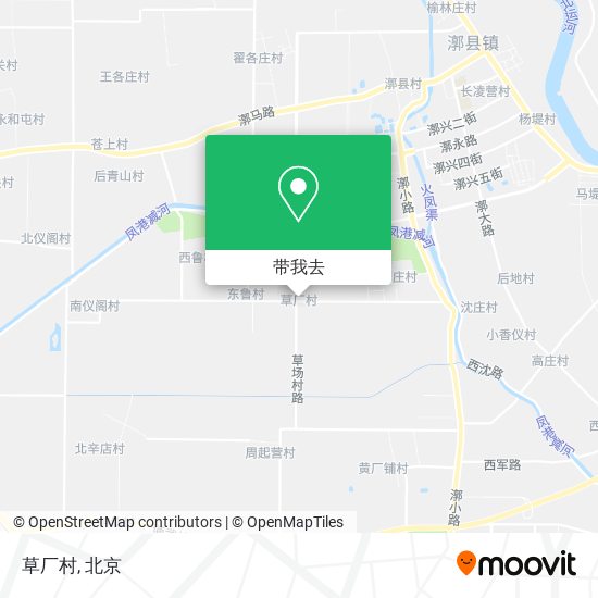 草厂村地图