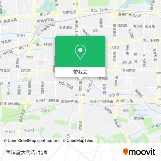 宝瑞堂大药房地图