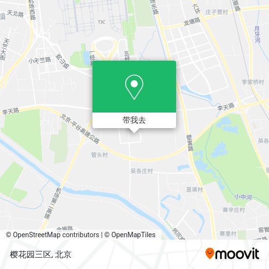 樱花园三区地图