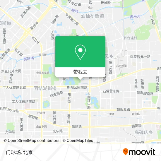 门球场地图