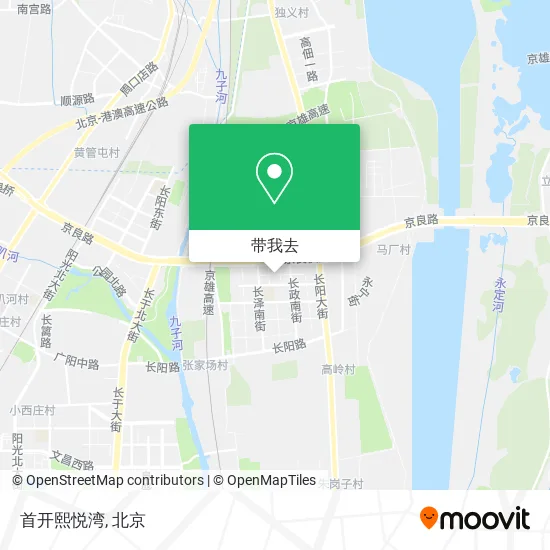 首开熙悦湾地图