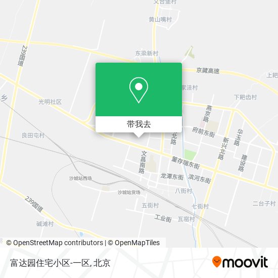 富达园住宅小区-一区地图