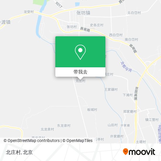 北庄村地图