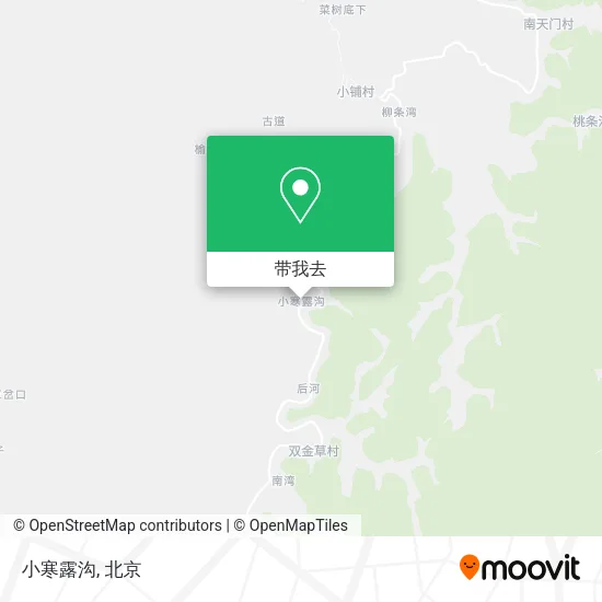 小寒露沟地图
