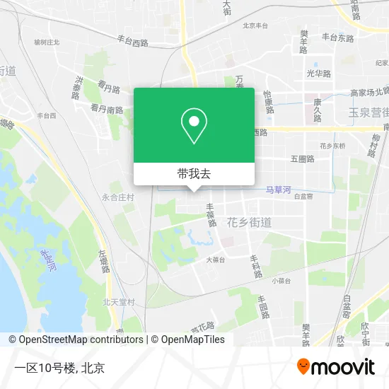 一区10号楼地图