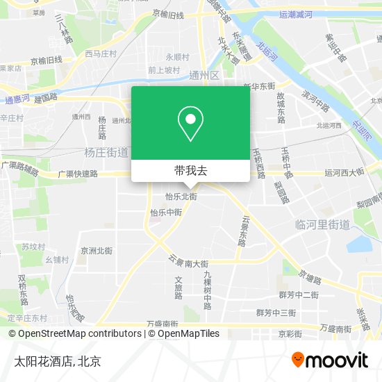 太阳花酒店地图