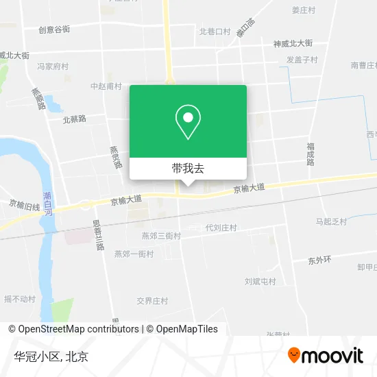 华冠小区地图