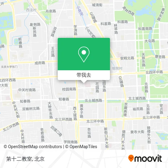 第十二教室地图