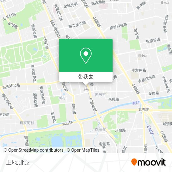 上地地图