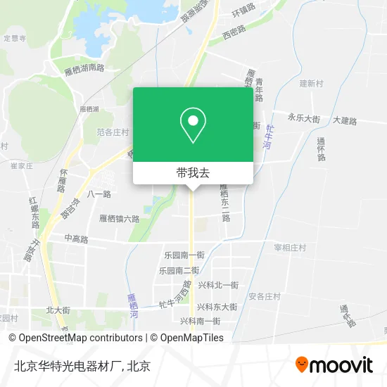 北京华特光电器材厂地图