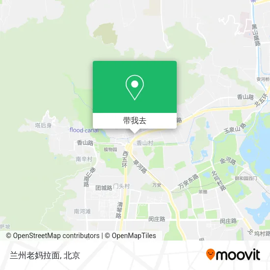 兰州老妈拉面地图